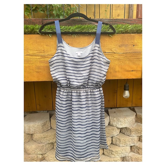 Xhilaration Dresses & Skirts - Sz M-xhilaration navy & gray dress